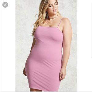 Forever 21 Plus size Cami Orchid dress